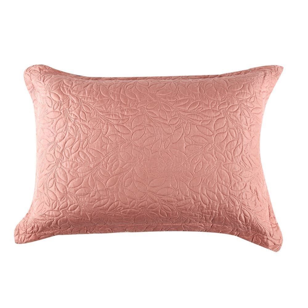 Kit Colcha Solteiro 100% Poliéster Versalhes Havan Casa 2 Peças - Rosa