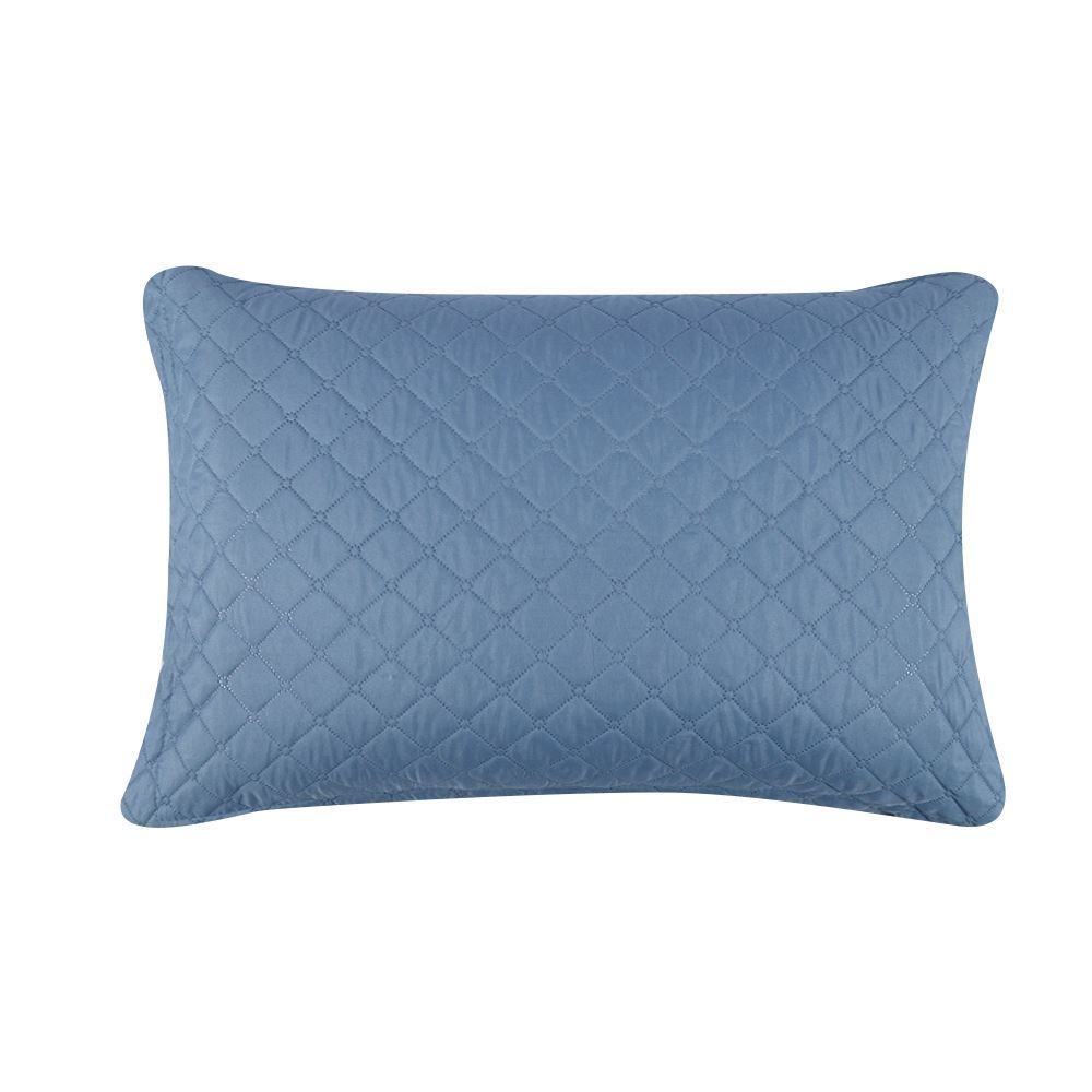 Kit Colcha Solteiro 100% Poliéster Versalhes Havan Casa 2 Peças - Azul