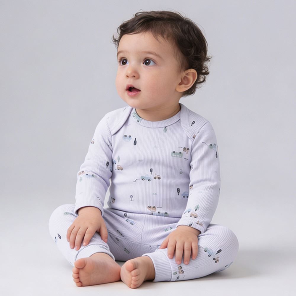Conjunto Bebê Menino Body Manga Longa e Calça Yoyo Baby