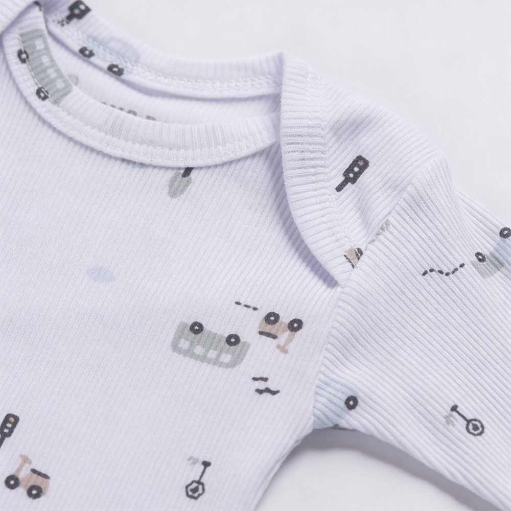 Conjunto Bebê Menino Body Manga Longa e Calça Yoyo Baby