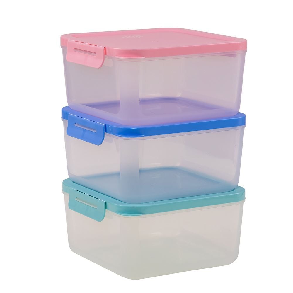 Conjunto de Potes Tóquio Leve 3 e Pague 2 Dup - Plástico