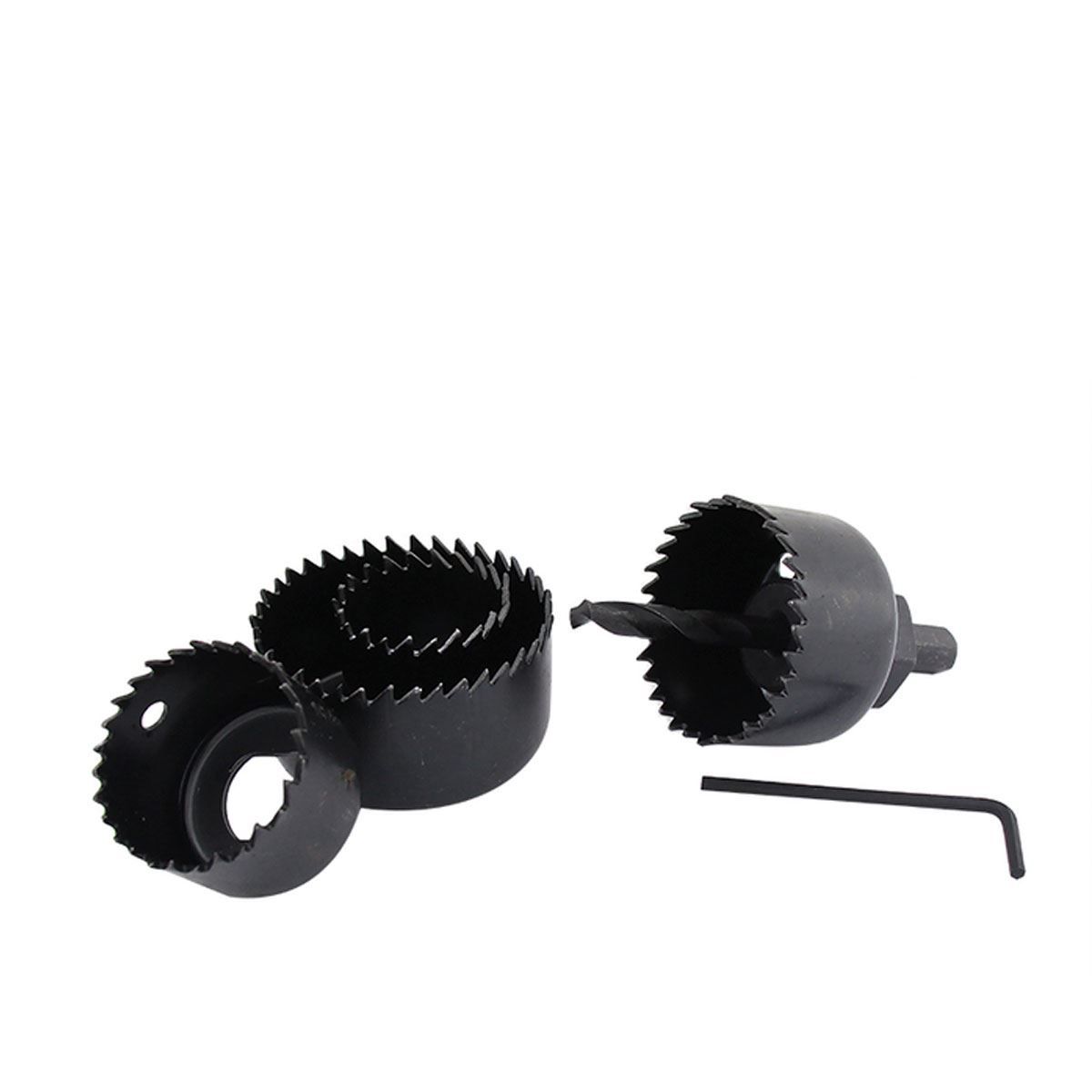 Conjunto de Serra Copo 6 peças S-400 Western  - Preto