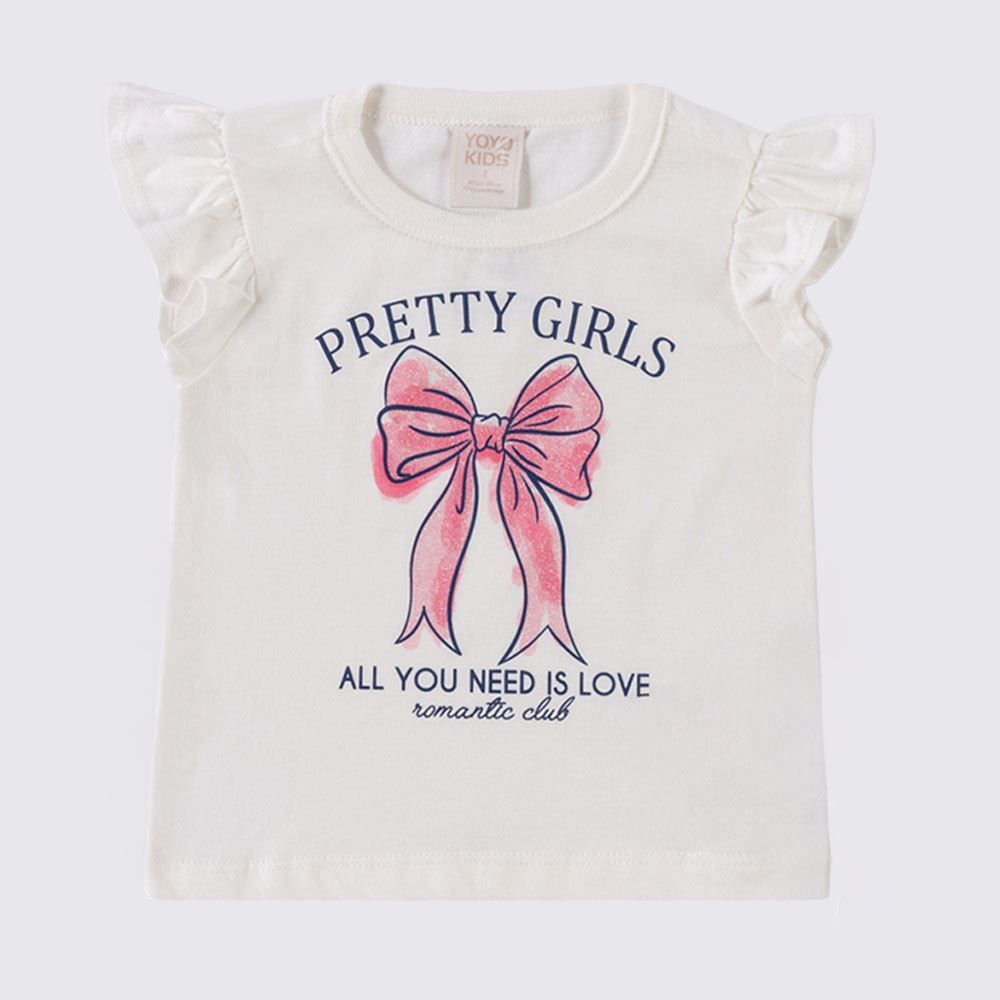 Conjunto Infantil Menina 1 a 3 Anos Yoyo Kids