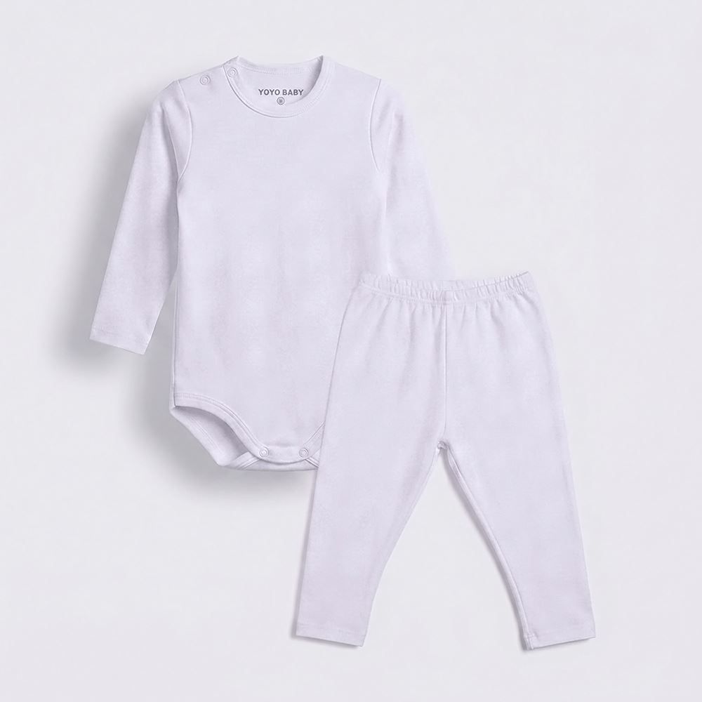 Conjunto Térmico Bebê Menina Body e Calça Yoyo Baby