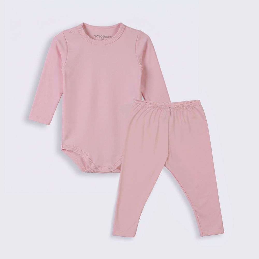 Conjunto Térmico Bebê Menina Body e Calça Yoyo Baby