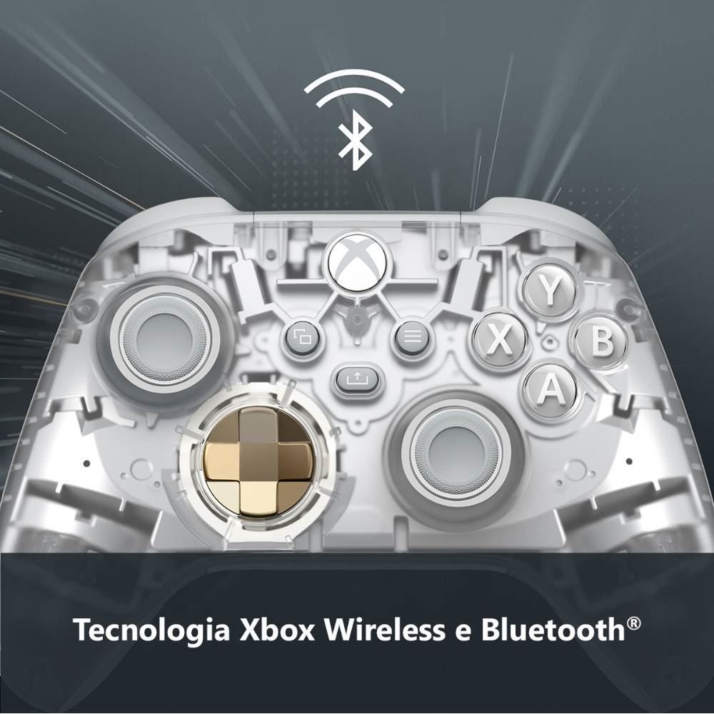 Controle Sem Fio Xbox Ghost Cipher Edicao Especial