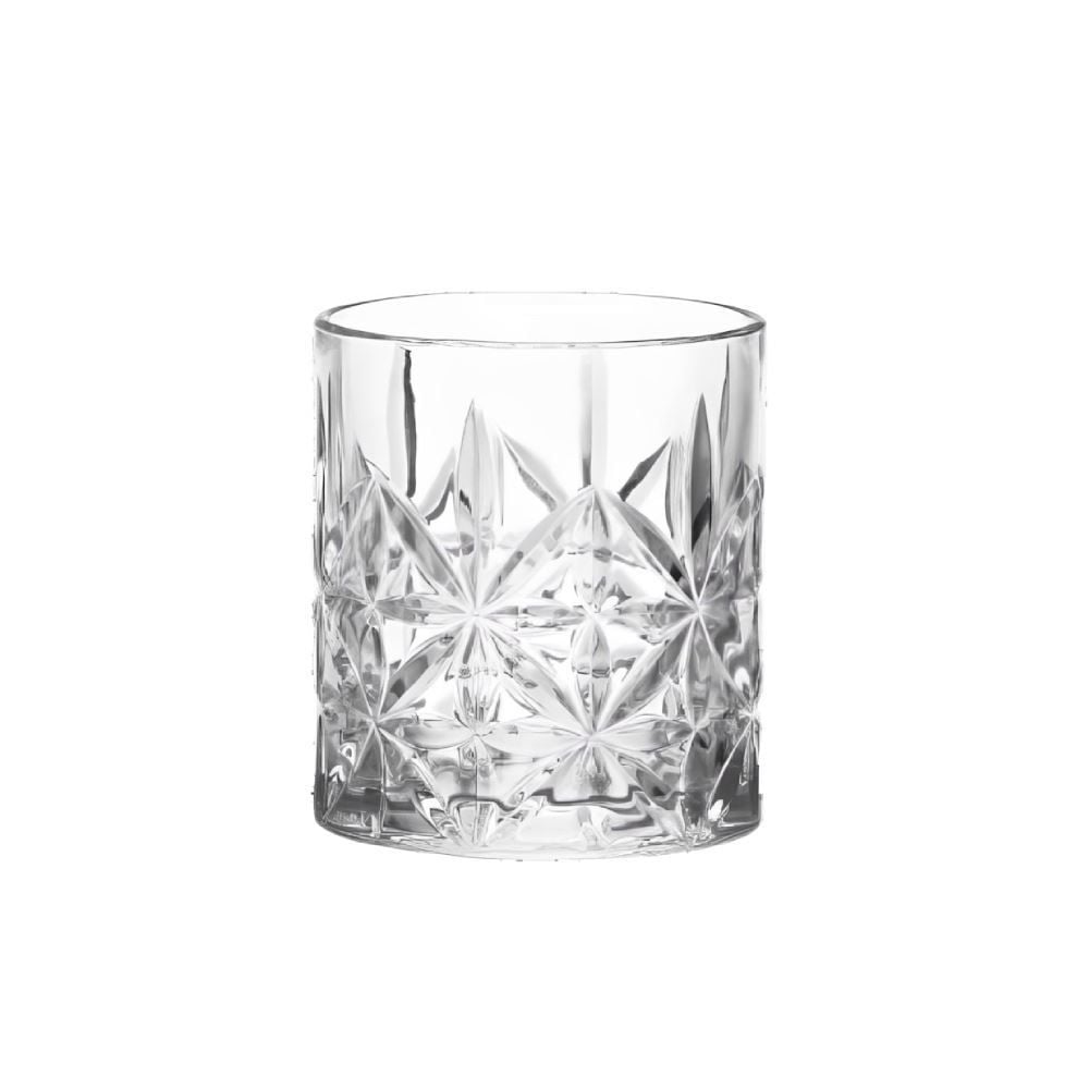 Copo de Whisky Flower Havan Casa 332Ml - Vidro Transparente