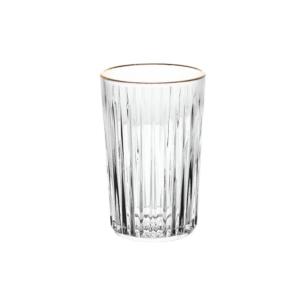 Copo Long Drink Filete Dourado Diamante Lyor - 280 Ml
