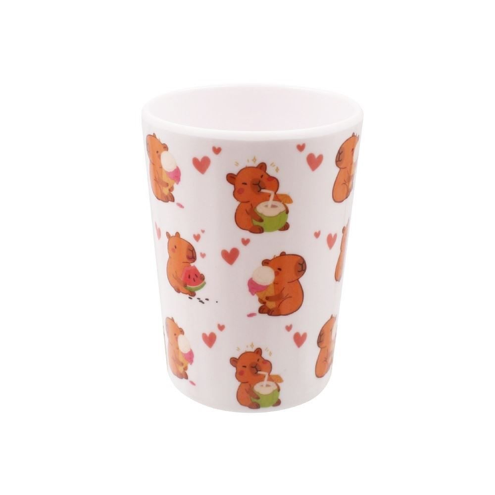 Copo de Água Melamina Capivara Havan Casa - 305Ml