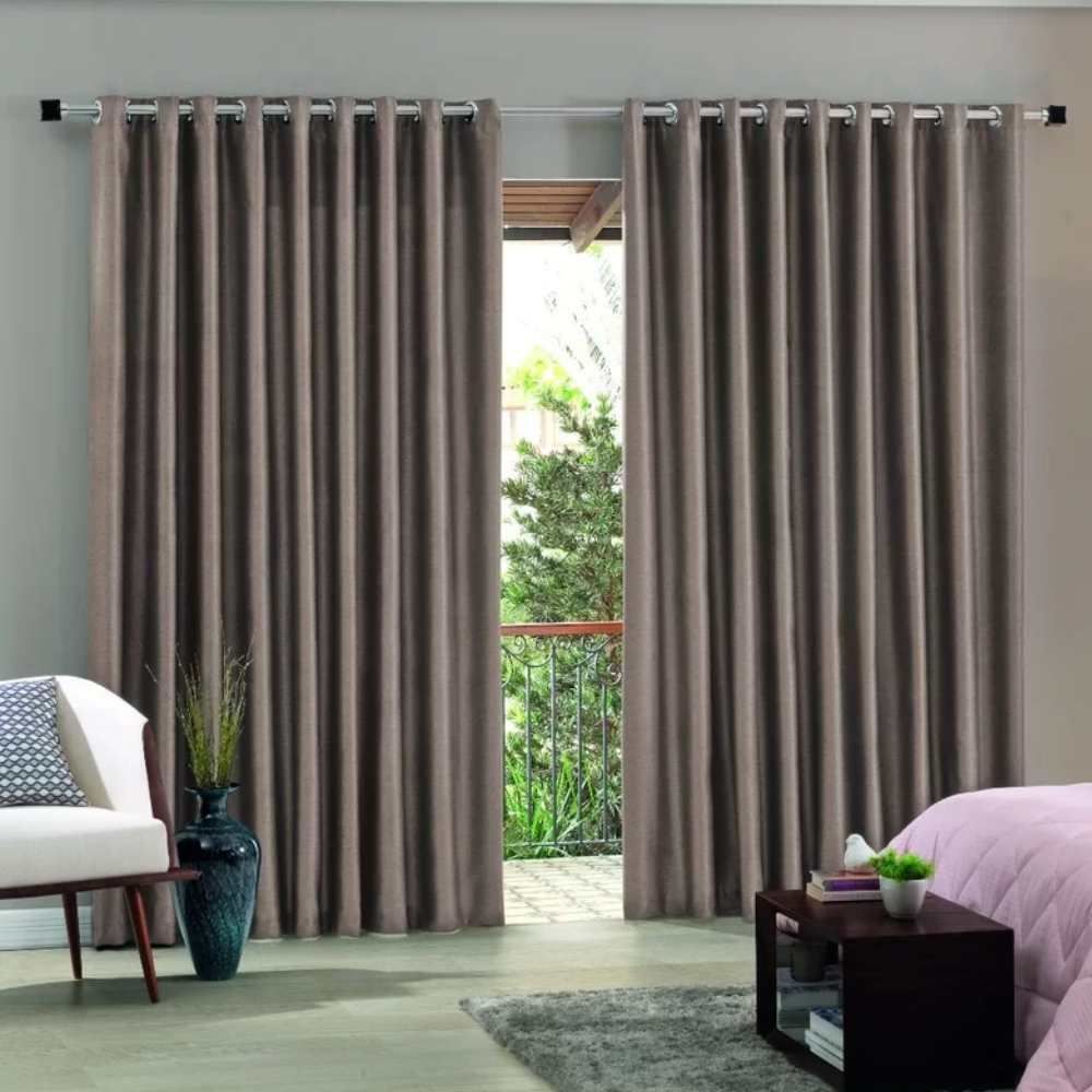 Corta Luz Tecido 4,20X2,50 M Blend Havan Casa - Latte