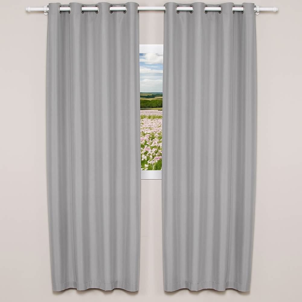 Cortina Corta Luz Unika 2,60X2,30 M Havan Casa - Cinza