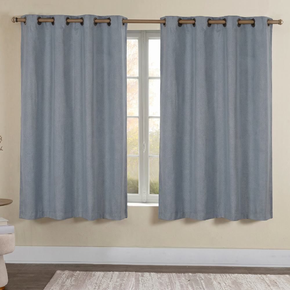 Cortina para Quarto e Sala 2,60X1,70 Blackout Dual Block Havan Casa - Cinza