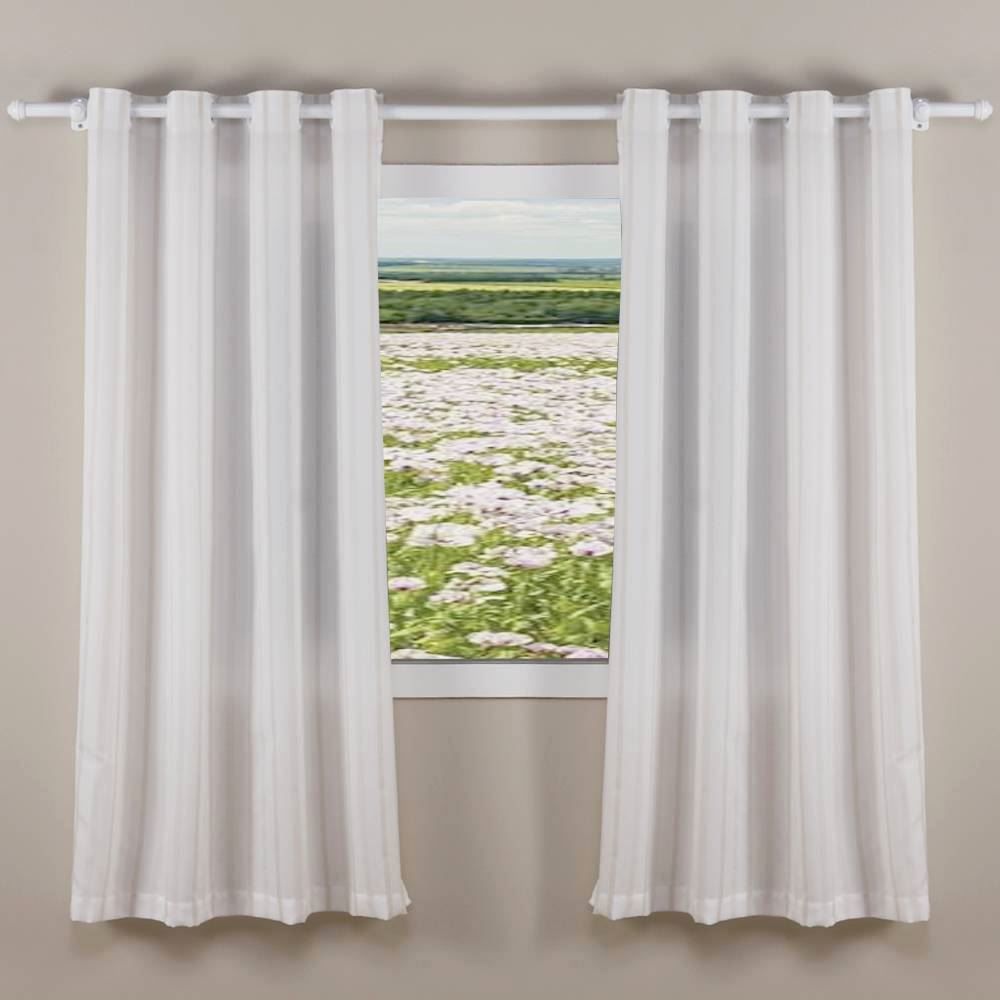 Cortina para Quarto e Sala 2,60X1,70 m Rústica Fiori Havan Casa - Bege