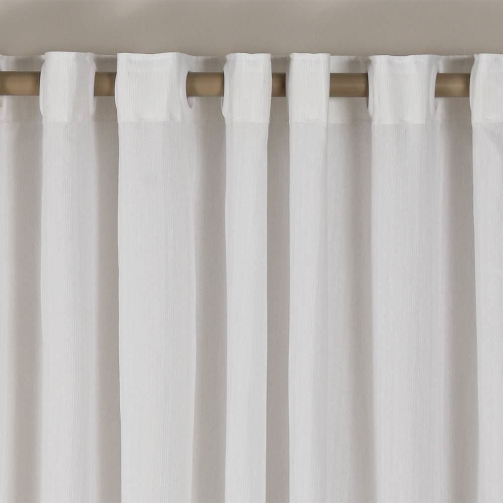 Cortina Rustica 5,40X2,80 M Madri Havan Casa - Branco