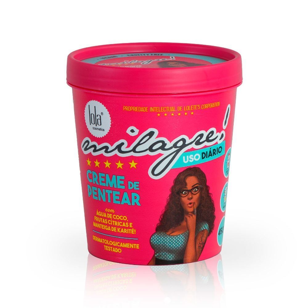Creme De Pentear Multifuncional Milagre Lola - DIVERSOS