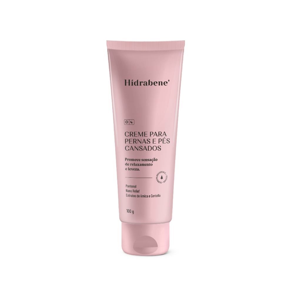 Creme Para Pernas E Pés Cansados Hidrabene 100G - Hidratante Pernas e Pés