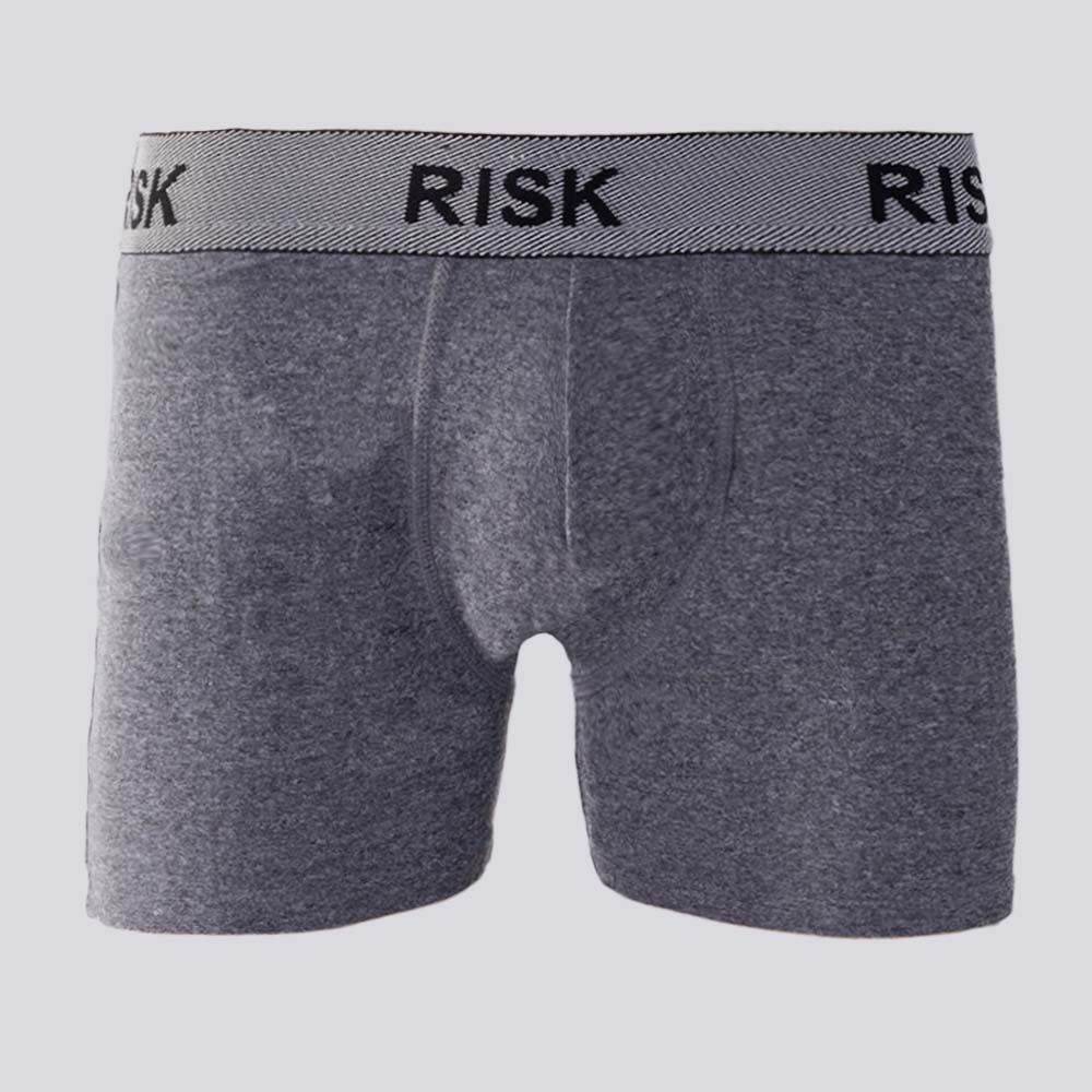 Cueca Boxer Masculina De Poliamida Risk
