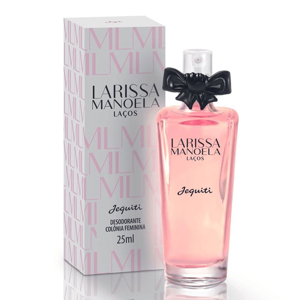 Deo Colônia Feminina Larissa Manoela Laços Jequiti - 25ml