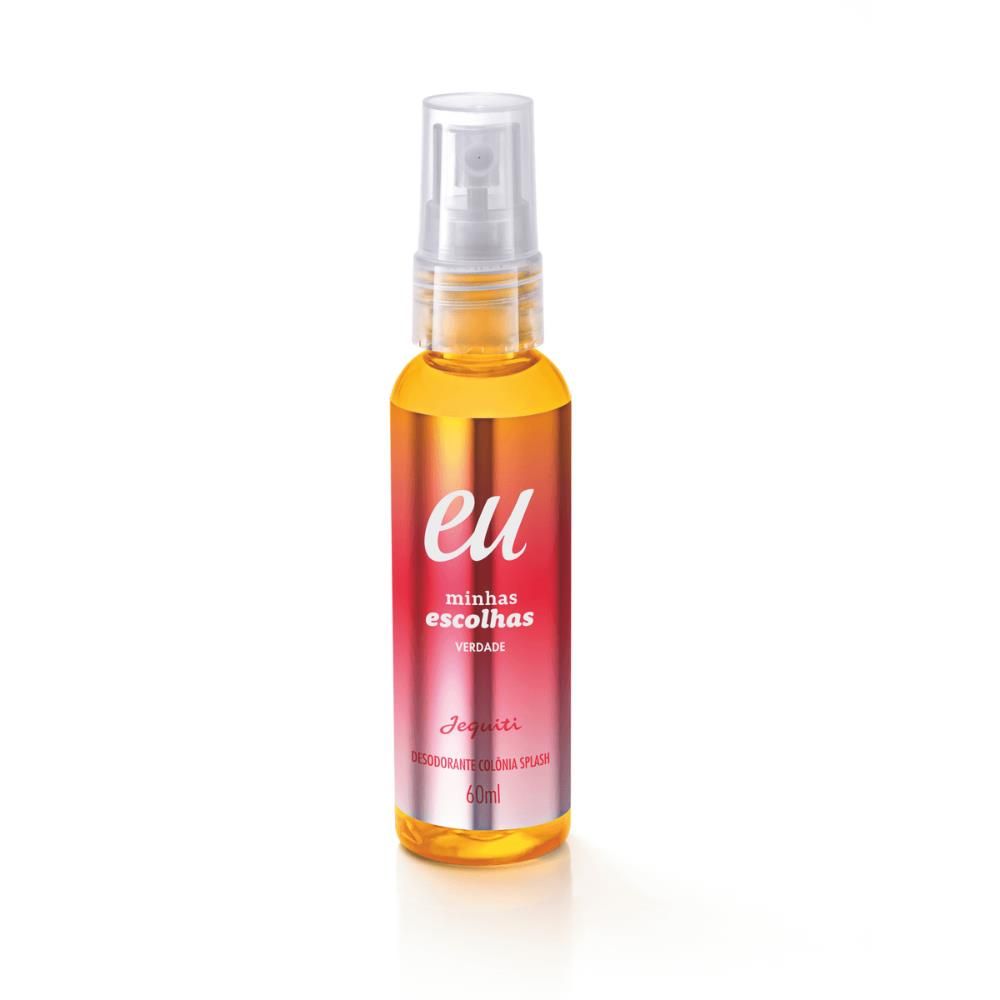 Deo Colônia Splash Eu Minhas Escolhas Verdade Jequiti - 60ml