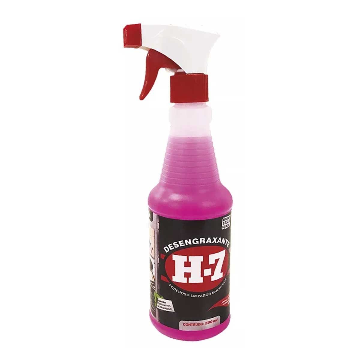 Desengraxante Removedor Multiuso Spray 500Ml H-7 - Sortido
