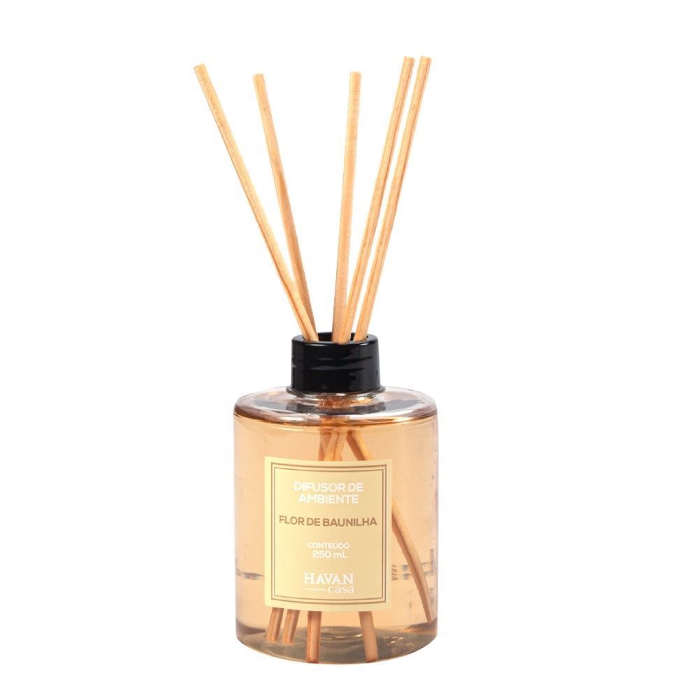 Difusor De Ambientes 250Ml Havan Casa - Flor De Baunilha