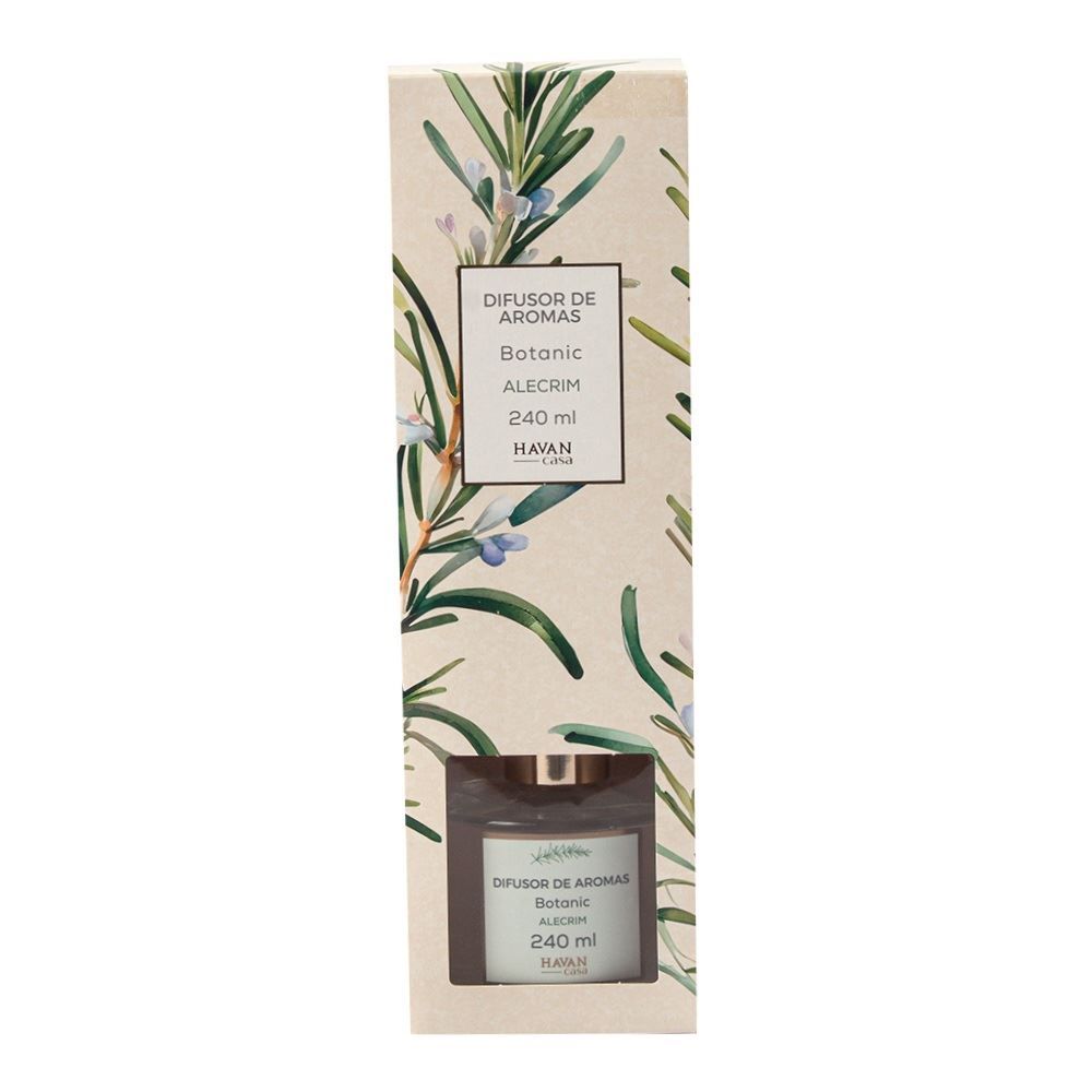 Difusor De Aromas Botanic 240Ml Havan Casa - Alecrim