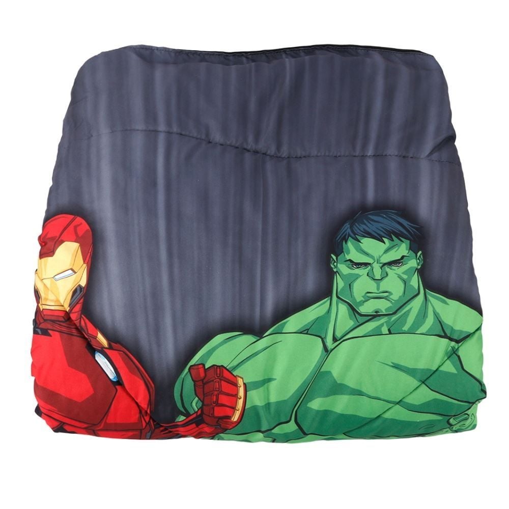 Edredom Disney Solteiro 1,60M X 2,40M Hedrons - Avengers Universe