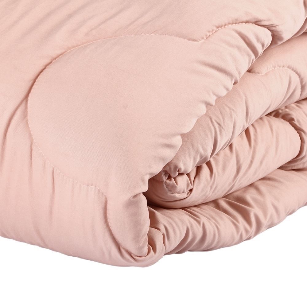 Edredom King 100% Poliéster Elegance Havan Casa - Rosa Tule
