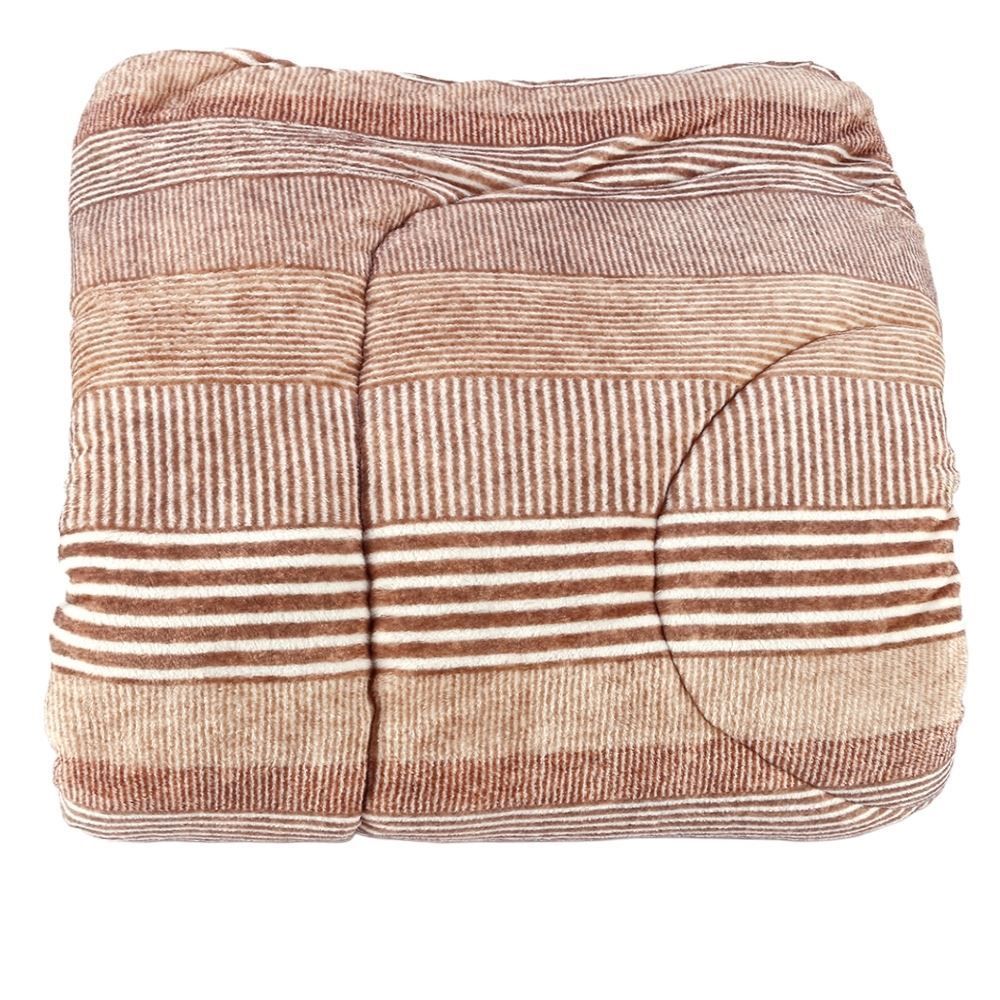 Edredom King Plush Inove Provence Havan Casa - Caio Geo Bege