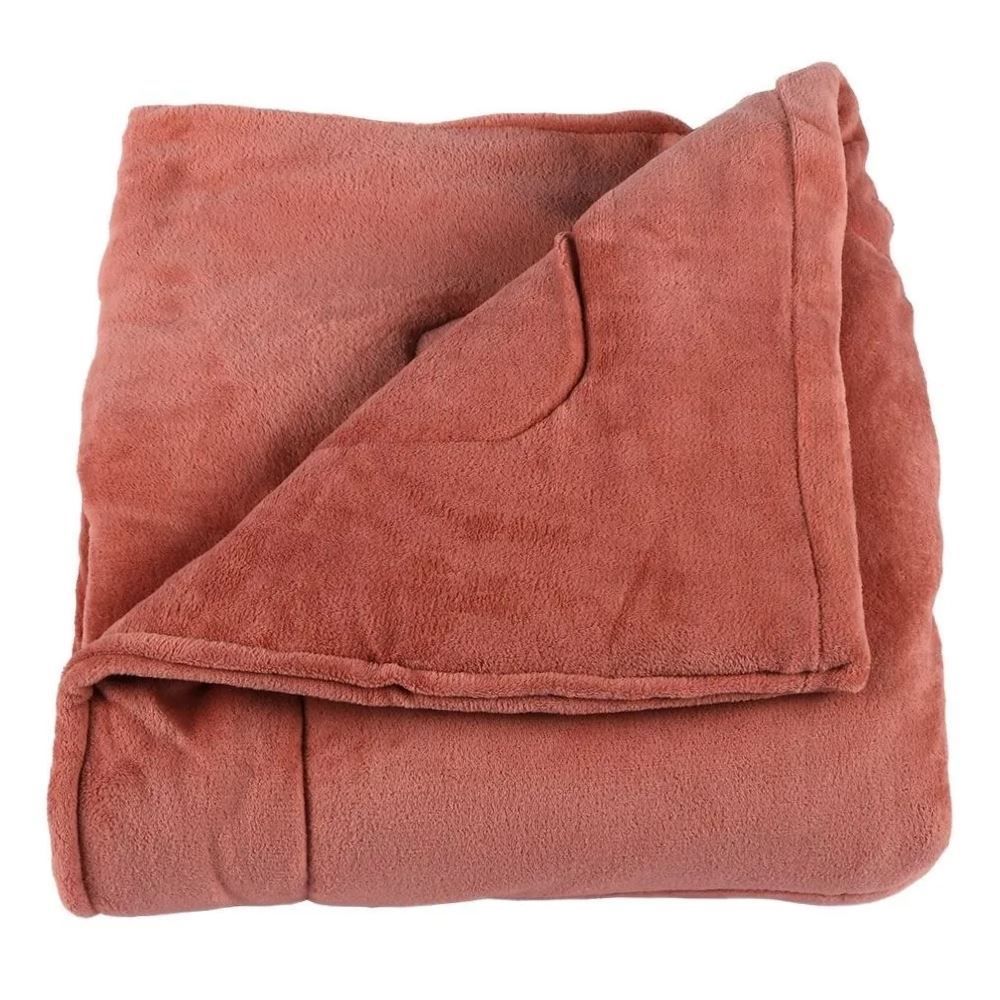 Edredom Provence Liso Solteiro 1,60M X 2,20 m - Argila