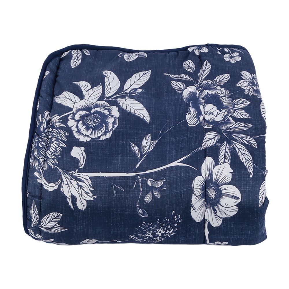 Edredom Queen Estampado Bellagio Havan Casa - Cecilia Floral Azul