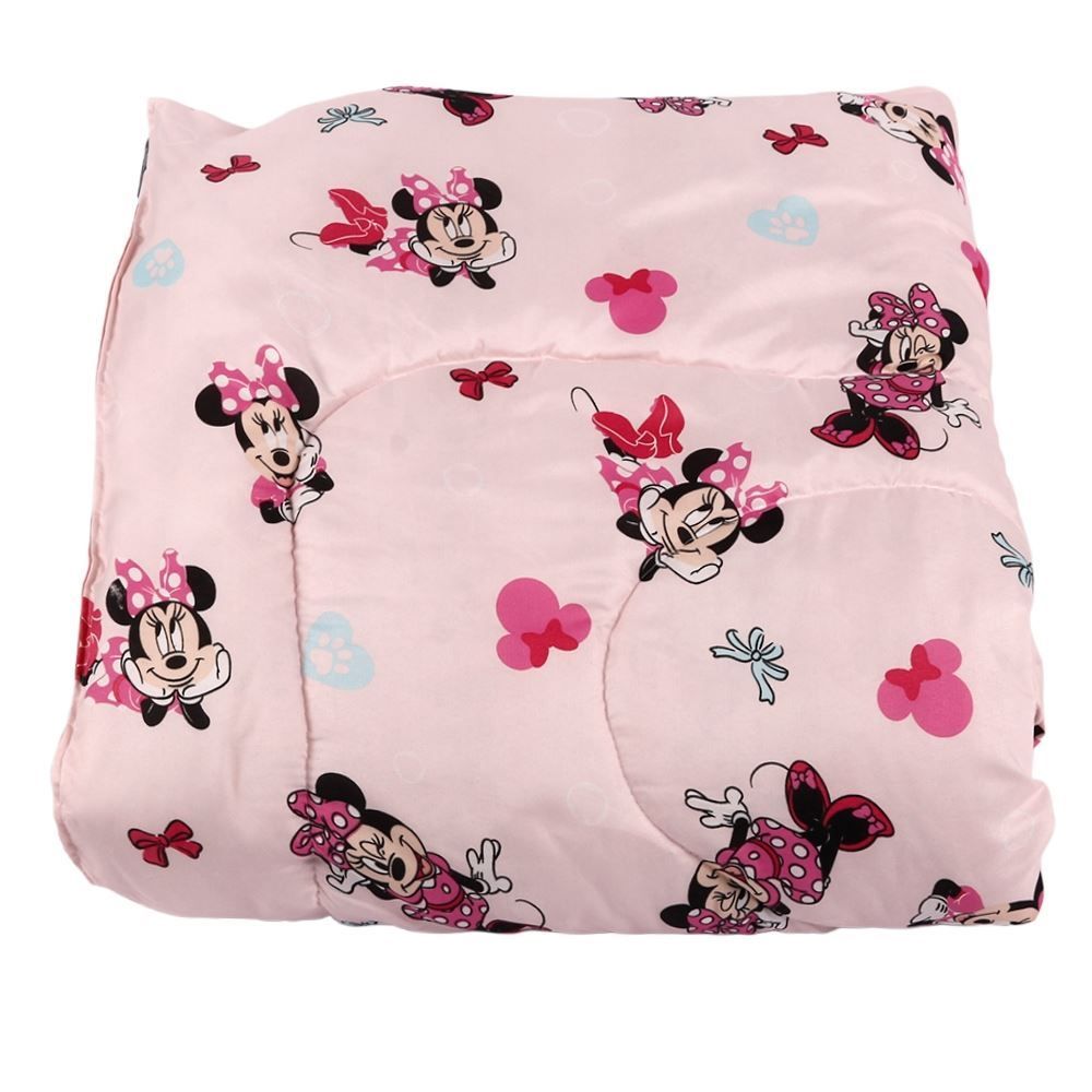 Edredom Solteiro 100% Poliéster Disney Hedrons - Minnie Fresh Rotativo