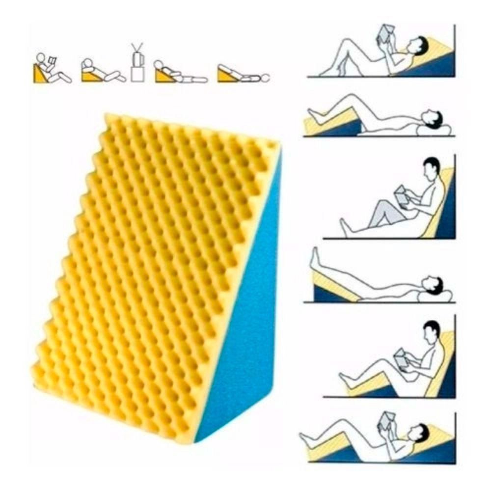 Encosto Para Descanso Perf 1L D-20 45X50x30 Ecoflex  - Azul