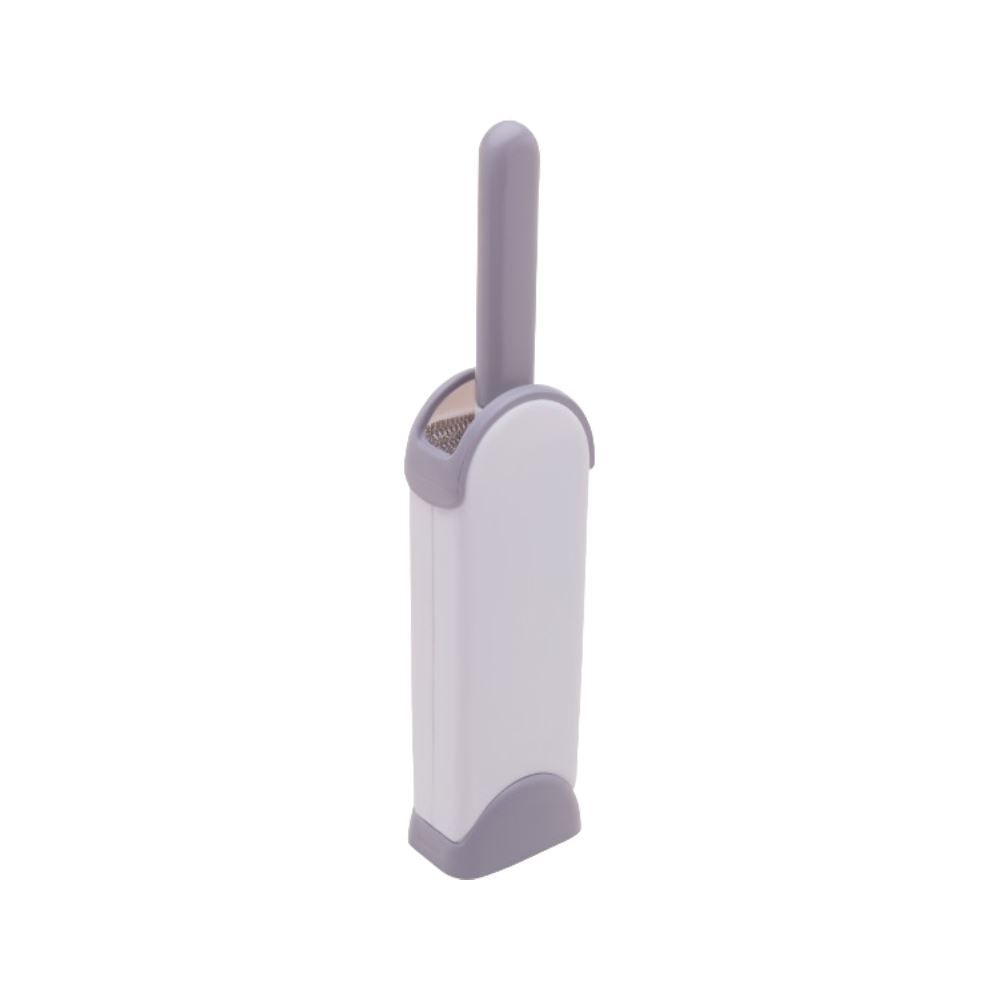 Escova Removedora De Pelos Com Suporte Lyor 32 Cm - Cinza