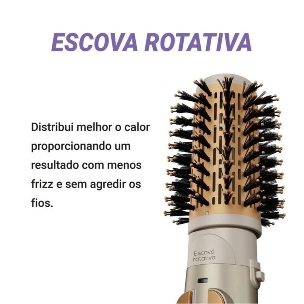 Escova Rotativa Philco 5 em 1 1300W Per03 - Bivolt