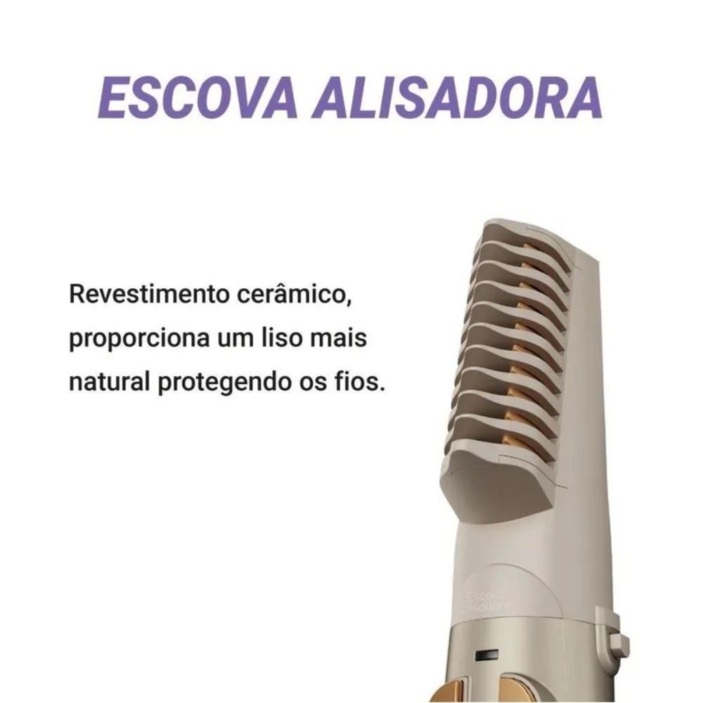 Escova Rotativa Philco 5 em 1 1300W Per03 - Bivolt