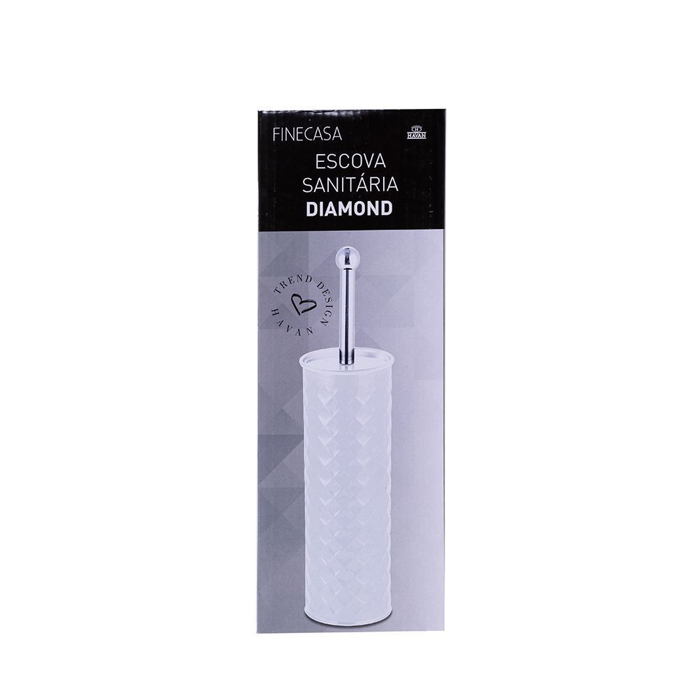 Escova Sanitária Diamond Matte Finecasa - Branco