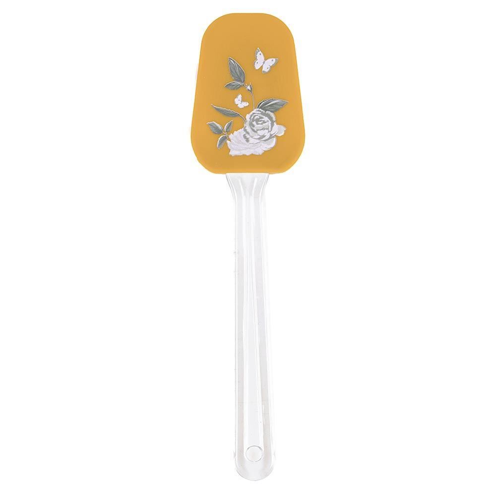Espátula De Silicone 25Cm Finecasa - Rosas Laranja