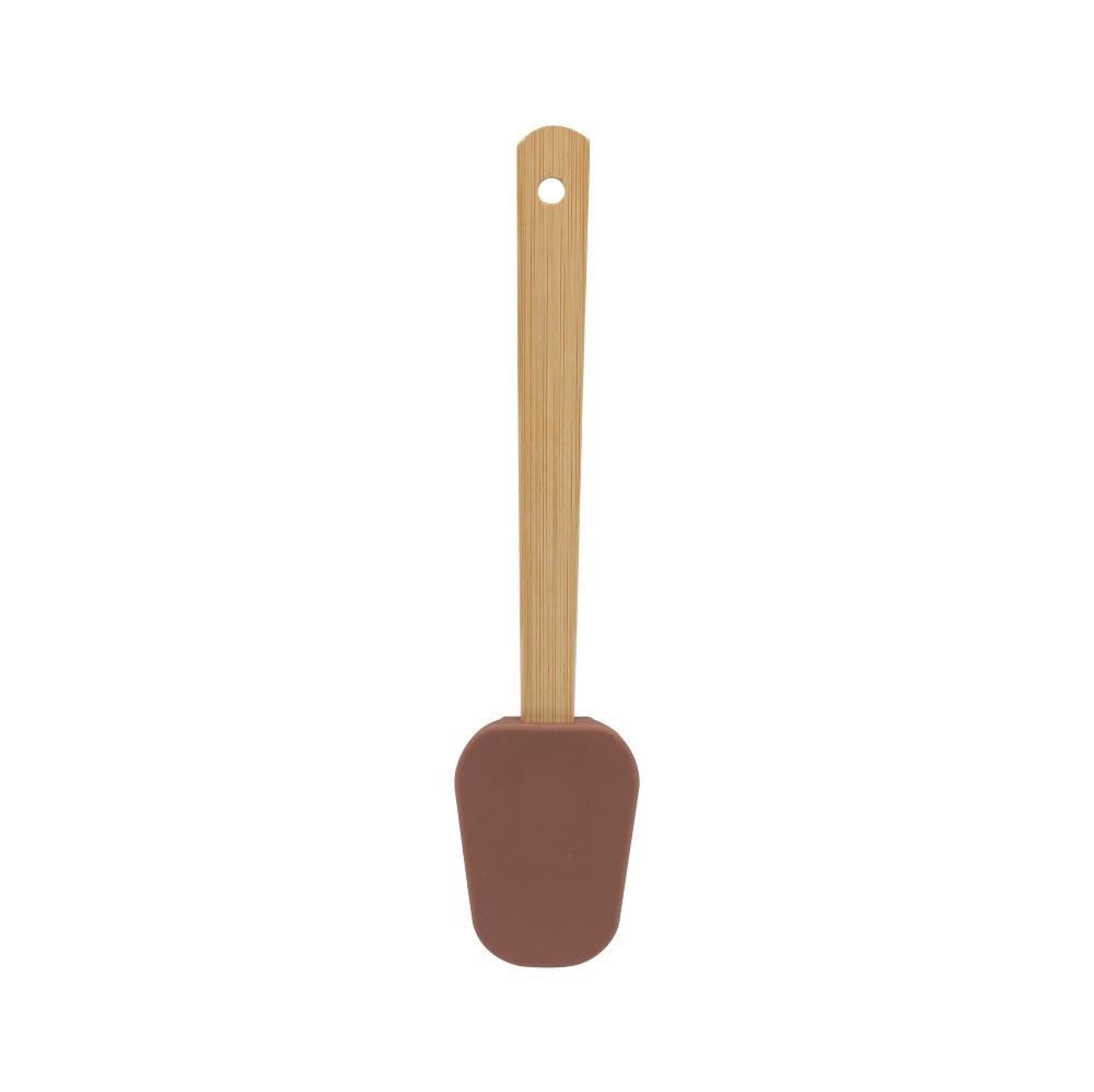 Espátula de Silicone com Cabo de Bambu 29Cm Havan Casa - Marrom Rosado