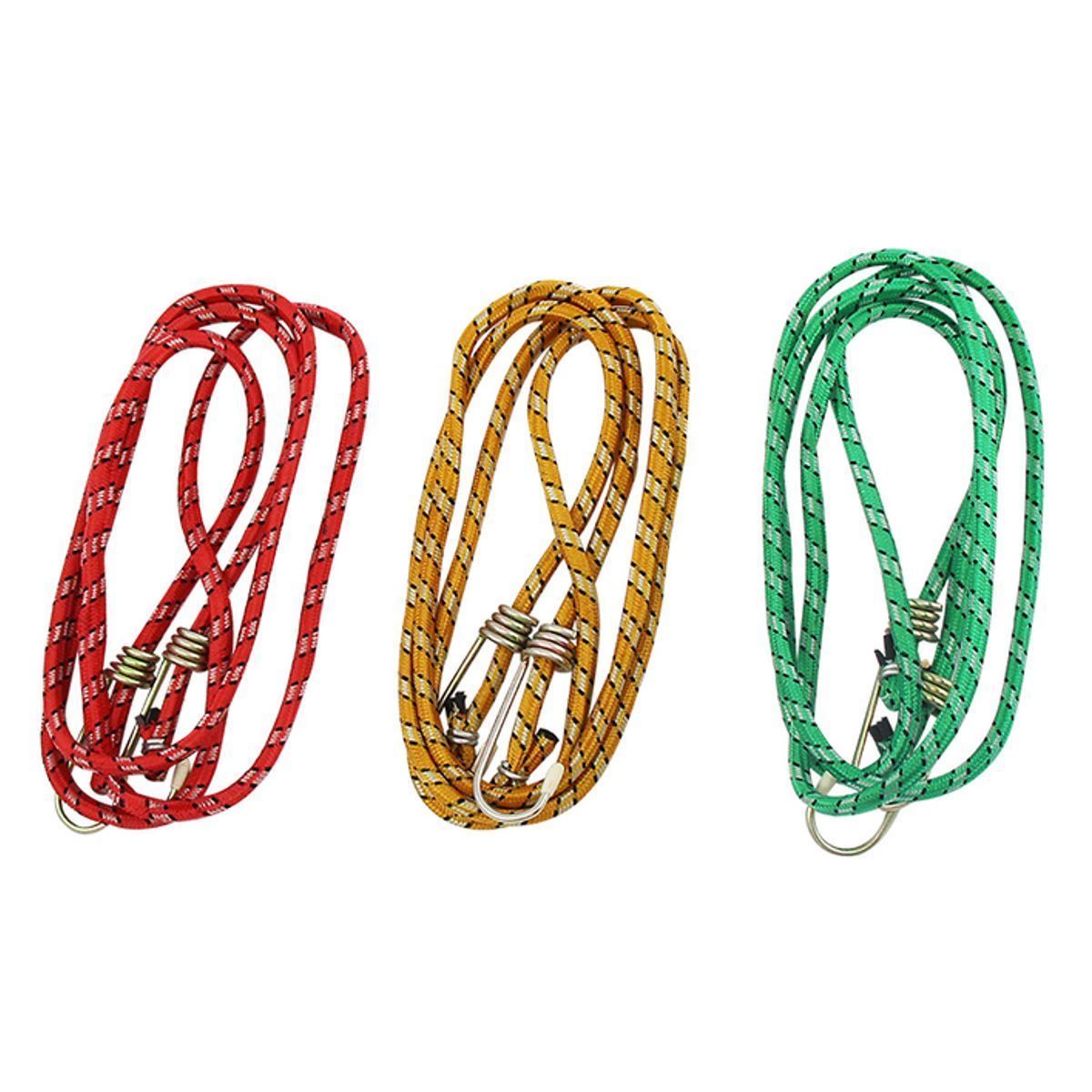 Extensores Elásticos Para Bagageiro 1,5M X 6Mm 3 Peças Western - 1523