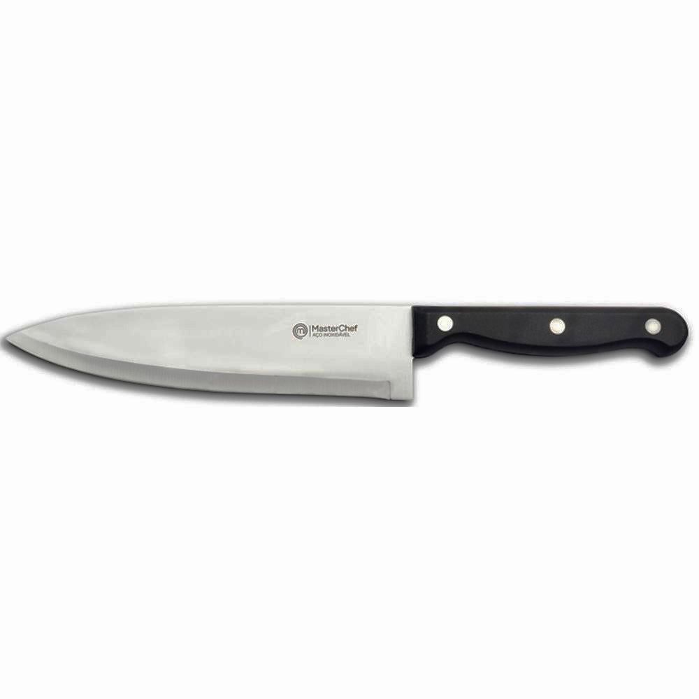 Faca Chef 8'' Quotidien Series Masterchef - Preta