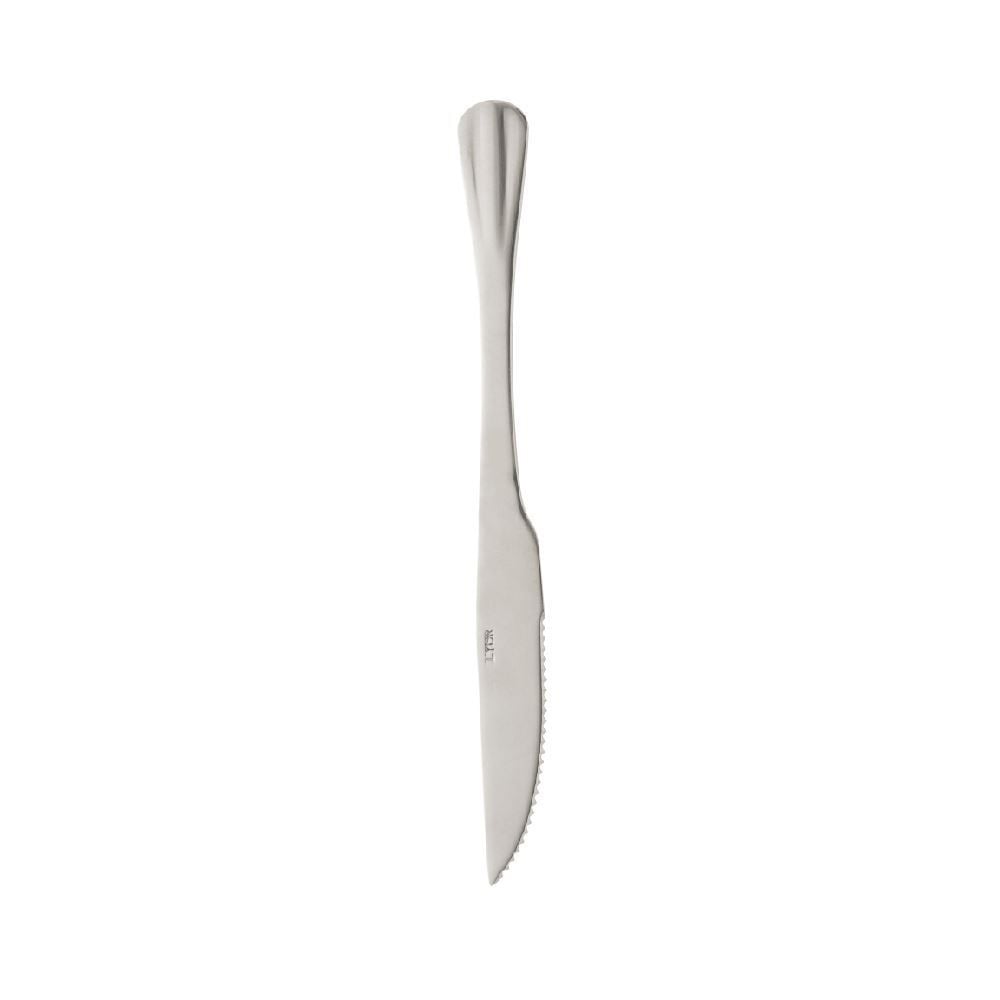 Faca Para Churrasco Positano Lyor 23 Cm - Aço Inox