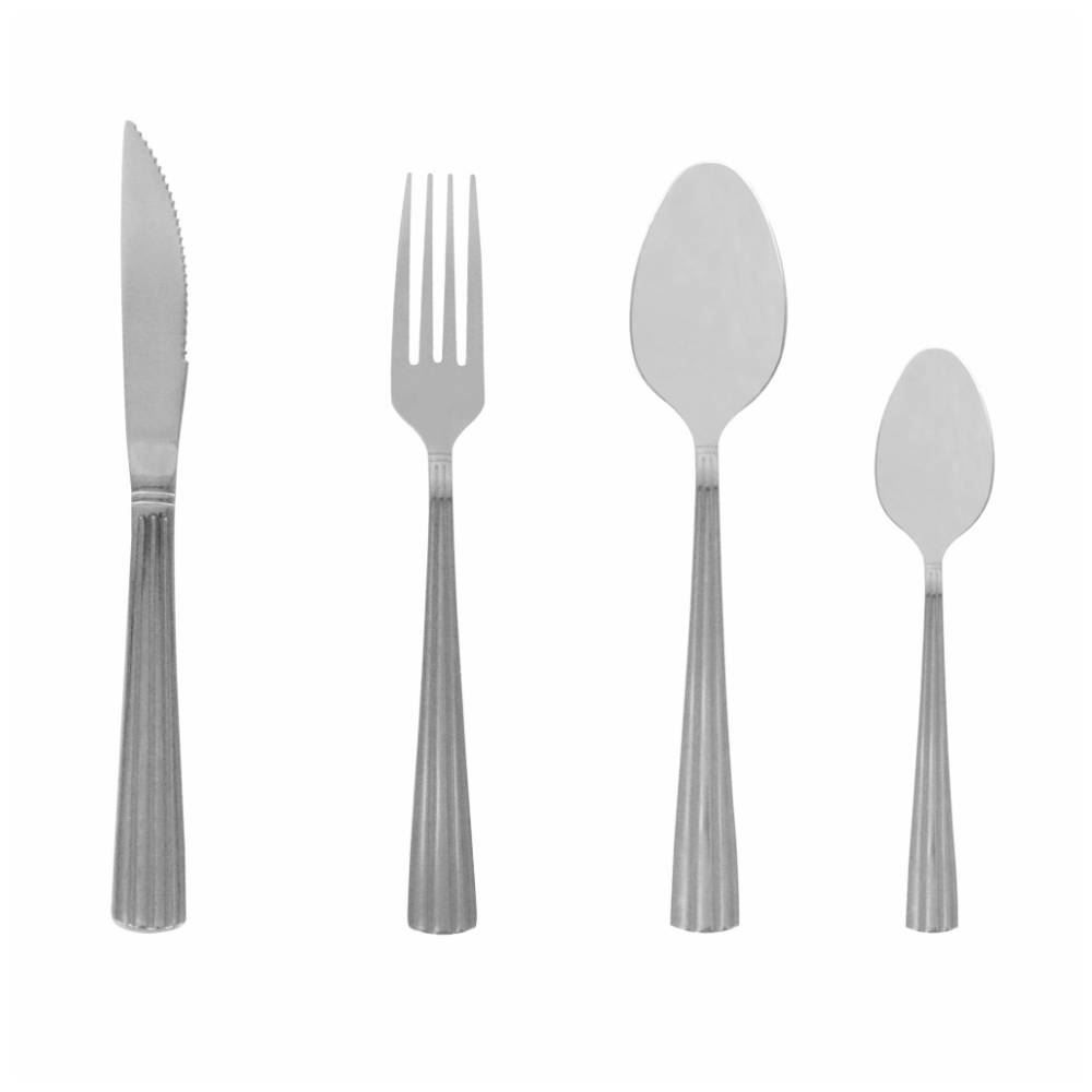 Faqueiro Siena Havan Casa 24 Peças - Inox