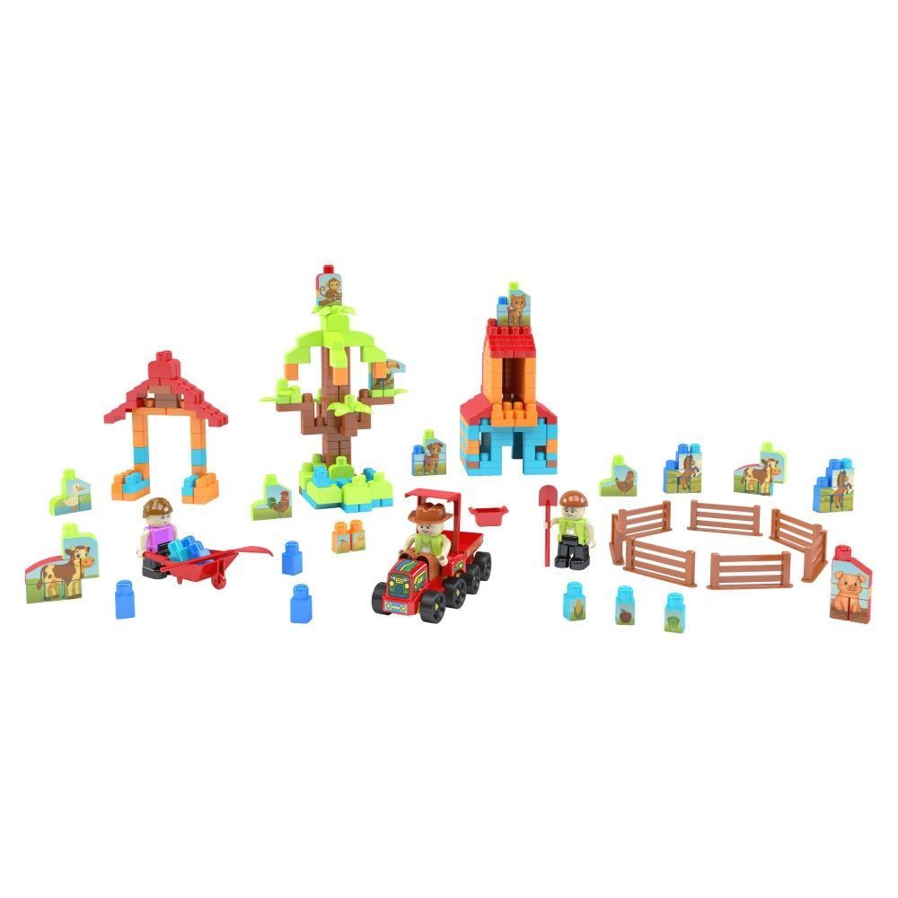 Bloco de Montar Fazendinha 370 Peças Dismat