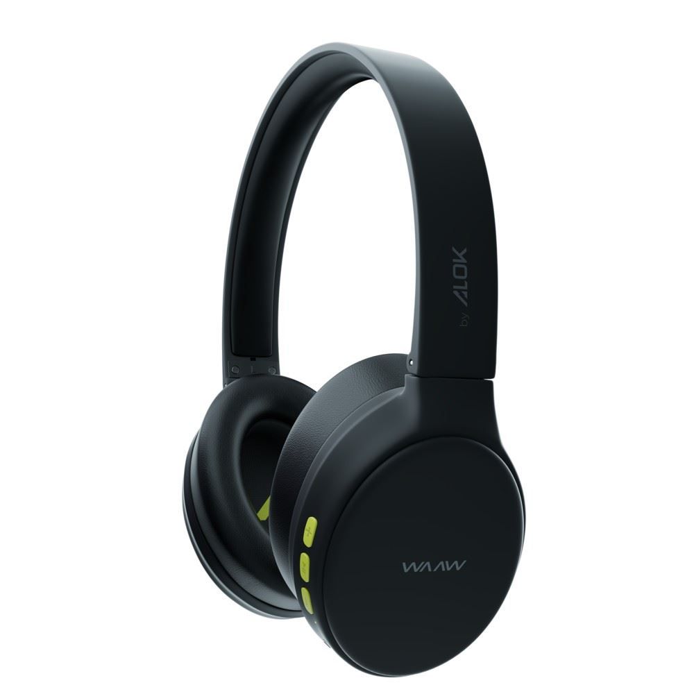 Fone de Ouvido Waaw by Alok Bluetooth Sense 200Hb - Preto
