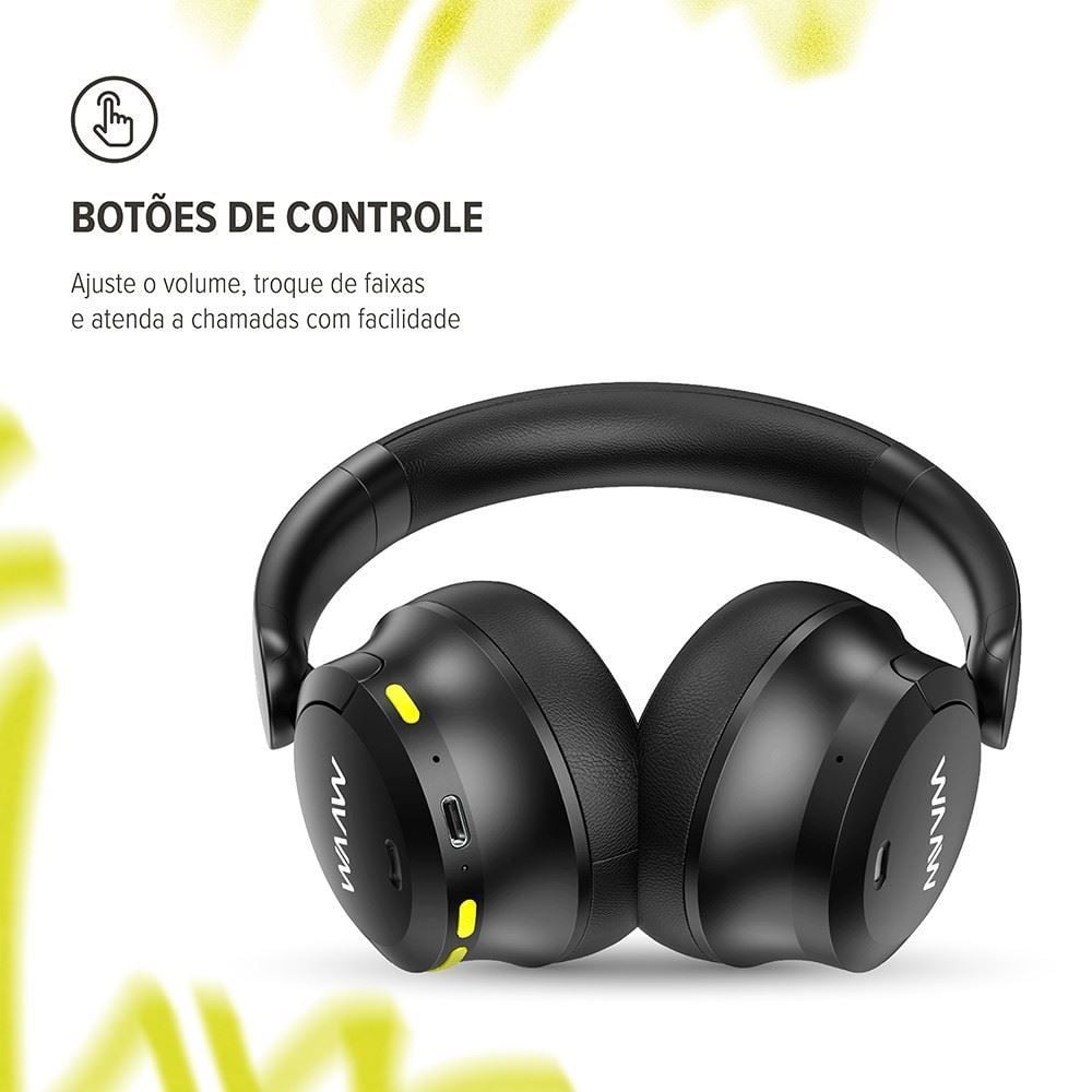 Fone de Ouvido Waaw Headphone Bluetooth Essence 200