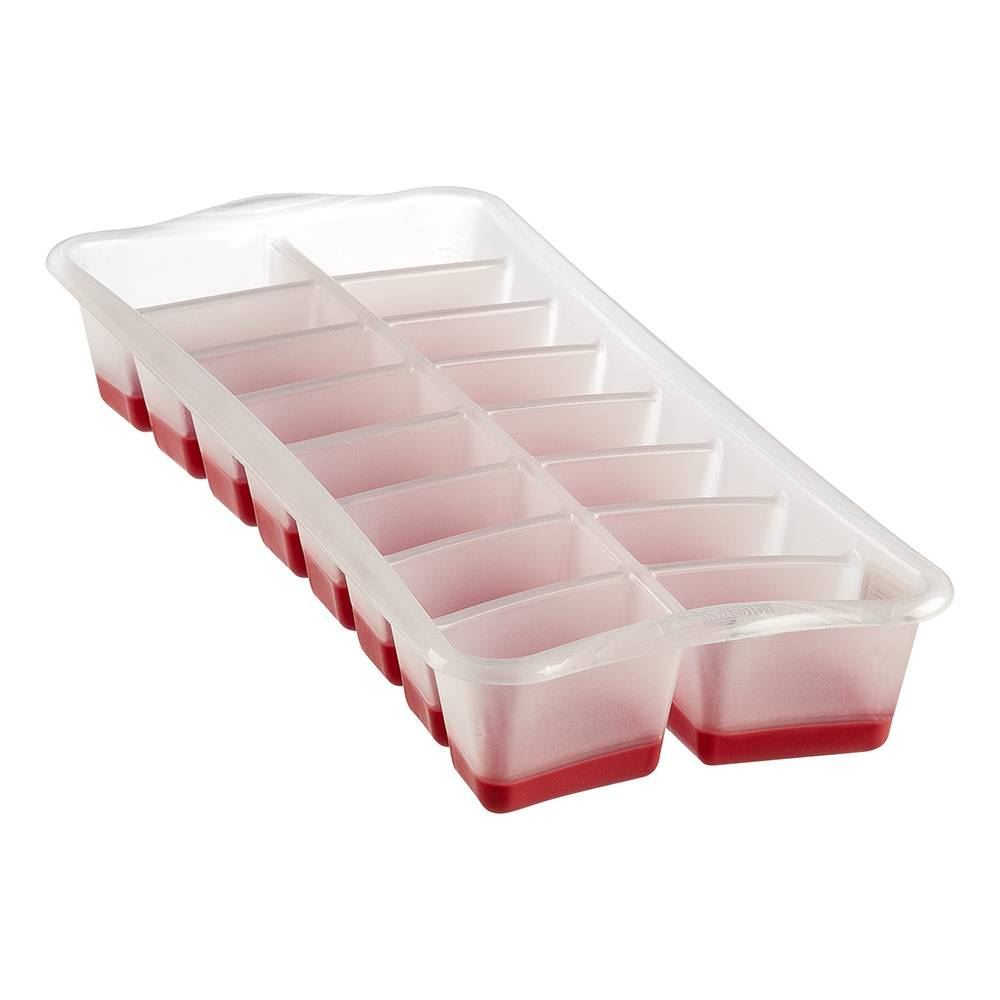 Forma De Gelo Fundo Flexível De Silicone Sanremo  - Transparente