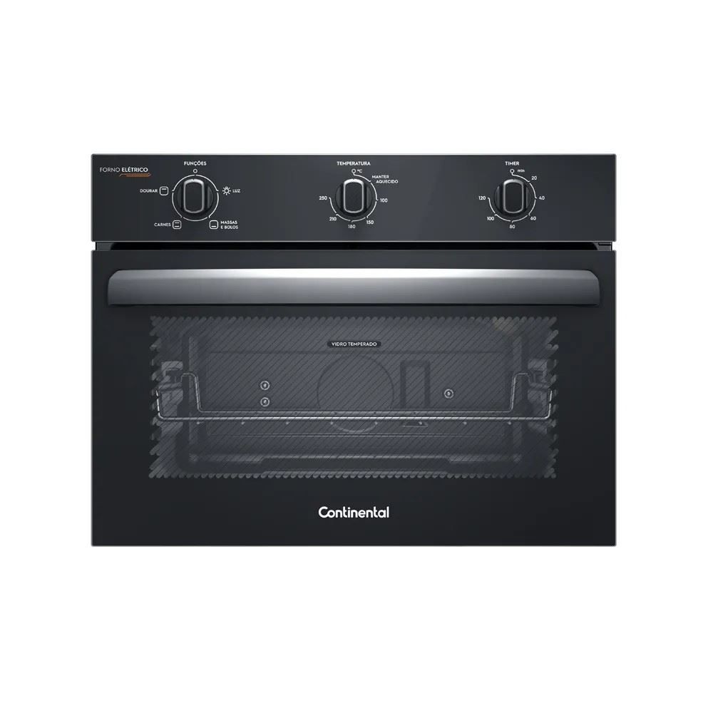 Forno Elétrico Continental 50 Litros de Embutir TOPLimpaFácil
