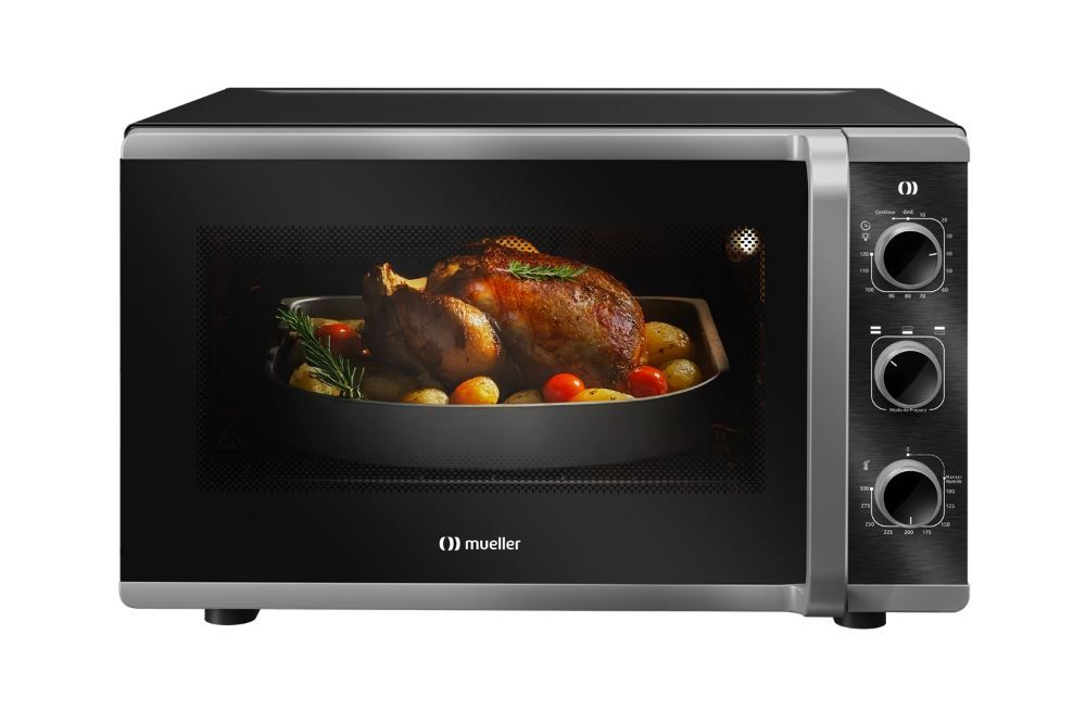 Forno Elétrico Mueller Mfb50k 50 Litros Preto Com Grill