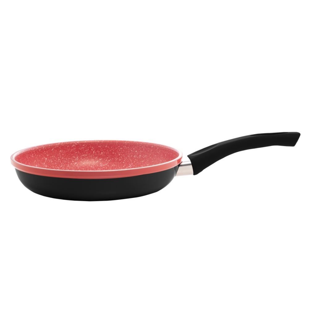 Frigideira De Alumínio Com Revestimento Cerâmico De Indução Lyor 1,5 Litros - Vermelho
